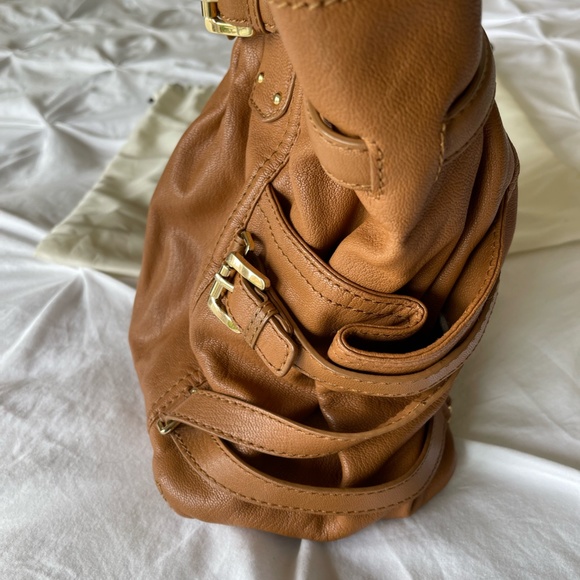 Michael Kors Tan Leather Purse/Satchel - Picture 5 of 12